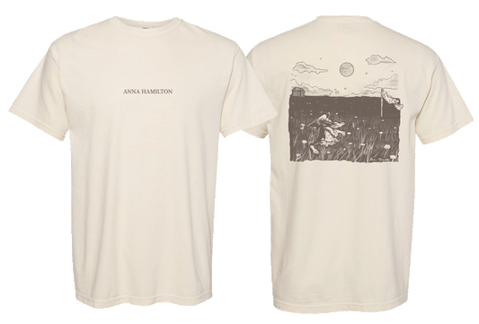 Anna Hamilton - Moonlit Meadow Tee Ivory